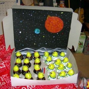 Cupcakes from Outerspace