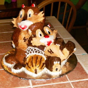 Chip n' Dale Cake