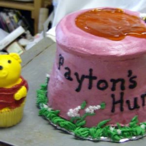Pooh Bear + Honey Pot