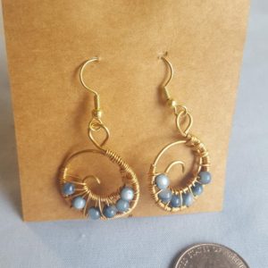 Custom Swirl Earrings