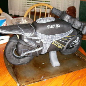 Motorcycle Cake